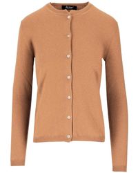 LA ROSE - Button-Front Cashmere Cardigan - Lyst