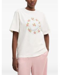 Stine Goya - Floral-Print T-Shirt - Lyst