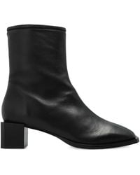 AllSaints - Avril Square-Heel Boots - Lyst