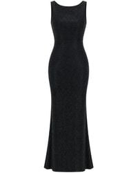 Twentyfourhaitch - Helios Crystal-Embellished Maxi Dress - Lyst