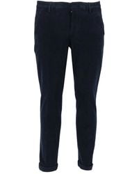 Dondup - Corduroy Straight Trousers - Lyst