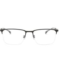 BOSS - Brille Mit Eckigem Gestell - Lyst