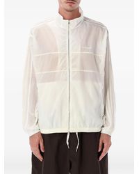 adidas - X Wales Bonner Sheer-Panelled Zip-Up Jacket - Lyst