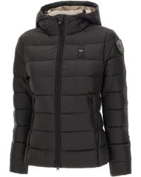 Blauer - Donsjack Met Capuchon - Lyst