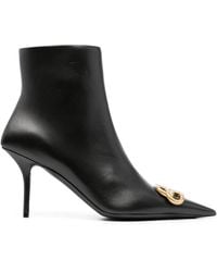 Balenciaga - Knife Bb 80Mm Ankle Boots - Lyst