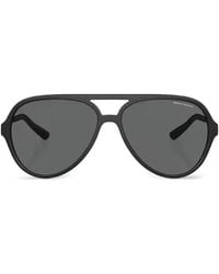 ARMANI EXCHANGE - Pilot-Frame Sunglasses - Lyst