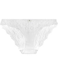Aubade - Kiss Of Love Lace-Trim Briefs - Lyst