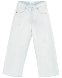 ViCOLO - Distressed Denim Trousers - Lyst