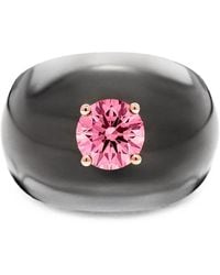 SOLO for Diamonds - Diamond Chunky Ring - Lyst