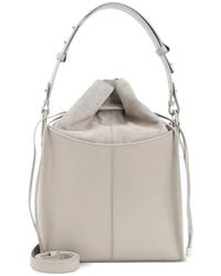 Giorgio Armani - Logo-Detail Drawstring Bucket Bag - Lyst