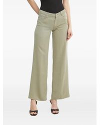 Guess - Jeans Mit Logo-Patch - Lyst