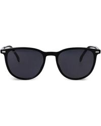 BOSS - Round-Frame Sunglasses - Lyst