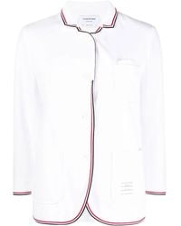 Thom Browne - Tech Twill Blazer Jacket - Lyst