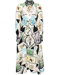CAMILLA - Waist Tie Shirt Dress - Lyst