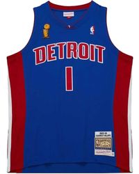 Mitchell & Ness - Top 2003/04 Nba Finals Chauncey Billups Detroit Pistons Authentic - Lyst