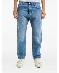 Department 5 - Musso Faded-Effect Tapered Jeans - Lyst