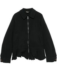 Comme des Garçons - Ruffled Raw-Edge Jacket - Lyst