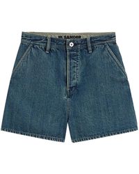 Jil Sander - High-Rise Denim Shorts - Lyst