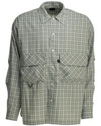Daiwa Pier39 - Check-Pattern Flap-Pocket Shirt - Lyst