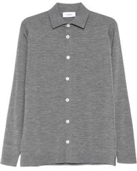 Lardini - Long-Sleeve Button-Fastening Shirt - Lyst