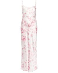 Reformation - Parma Floral Silk Dress - Lyst
