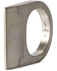 Parts Of 4 - Plate Ring aus Sterlingsilber - Lyst