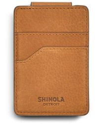 Shinola - Portemonnaie mit Geldscheinklammer - Lyst