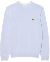 Lacoste - Logo Slim-Fit Sweater - Lyst