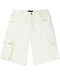 Purple Brand - Cargo Cotton-Blend Shorts - Lyst