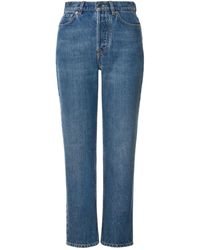 Alberta Ferretti - Cropped Jeans - Lyst