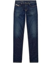 DIESEL - 2023 D-Finitive Jeans Met Toelopende Pijpen - Lyst