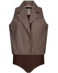 Liu Jo - Mélange Vest - Lyst