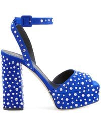 Giuseppe Zanotti - 120Mm New Betty Sparkle Sandals - Lyst