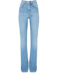 Victoria Beckham - Julia High-Rise Straight Leg Jeans - Lyst