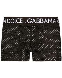 Dolce & Gabbana - Polka Dot-print Boxer Briefs - Lyst