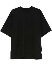 Hevò - Mulino Logo-Detail T-Shirt - Lyst