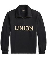 RRL - Zip Long-Sleeve Sweater - Lyst