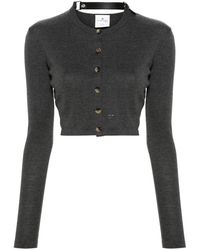 Courreges - Cropped-Cardigan - Lyst