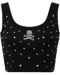 Philipp Plein - Top Verfraaid Met Stras - Lyst