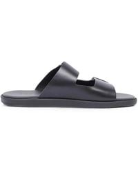 Doucal's - Touch-Strap Leather Sandals - Lyst
