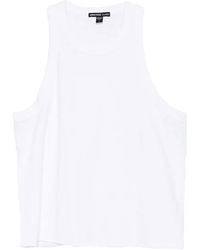 James Perse - Geripptes Top - Lyst