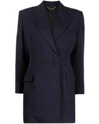 Victoria Beckham - Patch-Pocket Cropped Shirt - Lyst