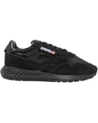 Autry - Suede Logo-Patch Sneakers - Lyst