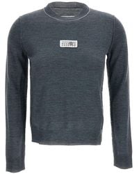 MM6 by Maison Margiela - Pull À Patch Logo - Lyst