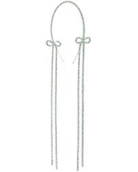 YELLOWSWALLOW - Crystal-Embellished Bow Hairband - Lyst