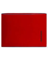 Piquadro - Cartera Con Letras Del Logo - Lyst