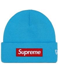 Supreme - X New Era Logo-Detail Beanie Hat - Lyst