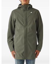 K-Way - Zip-Fastening Coat - Lyst
