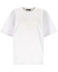 Lorena Antoniazzi - Graphic Insert T-Shirt - Lyst