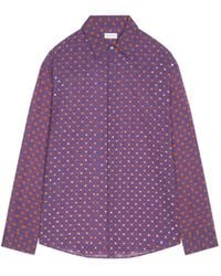 Dries Van Noten - All-Over Embroidered Long-Sleeved Shirt - Lyst